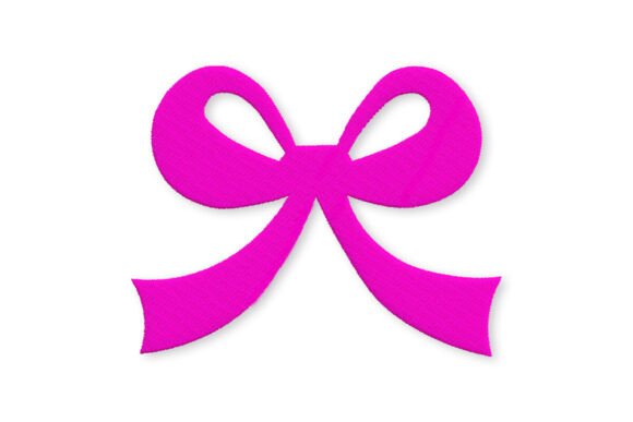 Bow Embroidery Design
