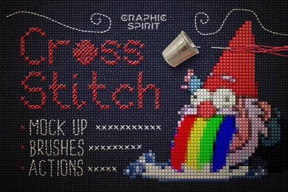 Cross Stitch Photoshop Action Review